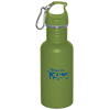 WB7075
	-WIDE MOUTH 500 ml (17 fl. oz.) STAINLESS STEEL WATER BOTTLE-Army Green matte